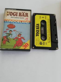 Yogi Bär Wer zuletzt lacht 4-fach Silber geschraubt Schwarz mit Gelben Aufkleber 030 Condorland(Frontcover beschrieben)